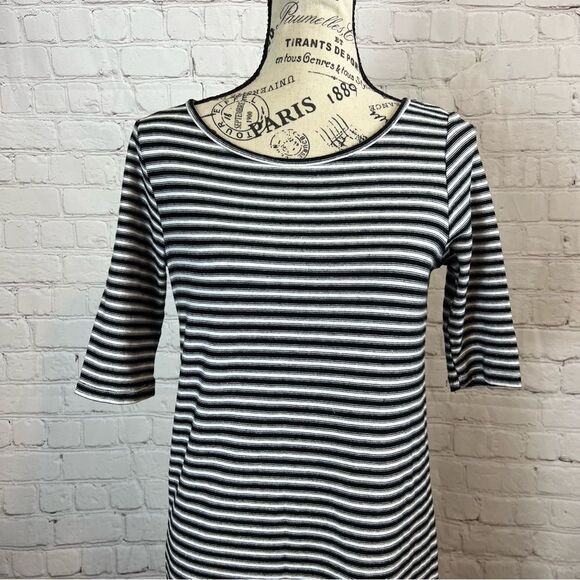We The Free / Free People - Frenchie Striped T-shirt Dress size extra small - Picture 2 of 8